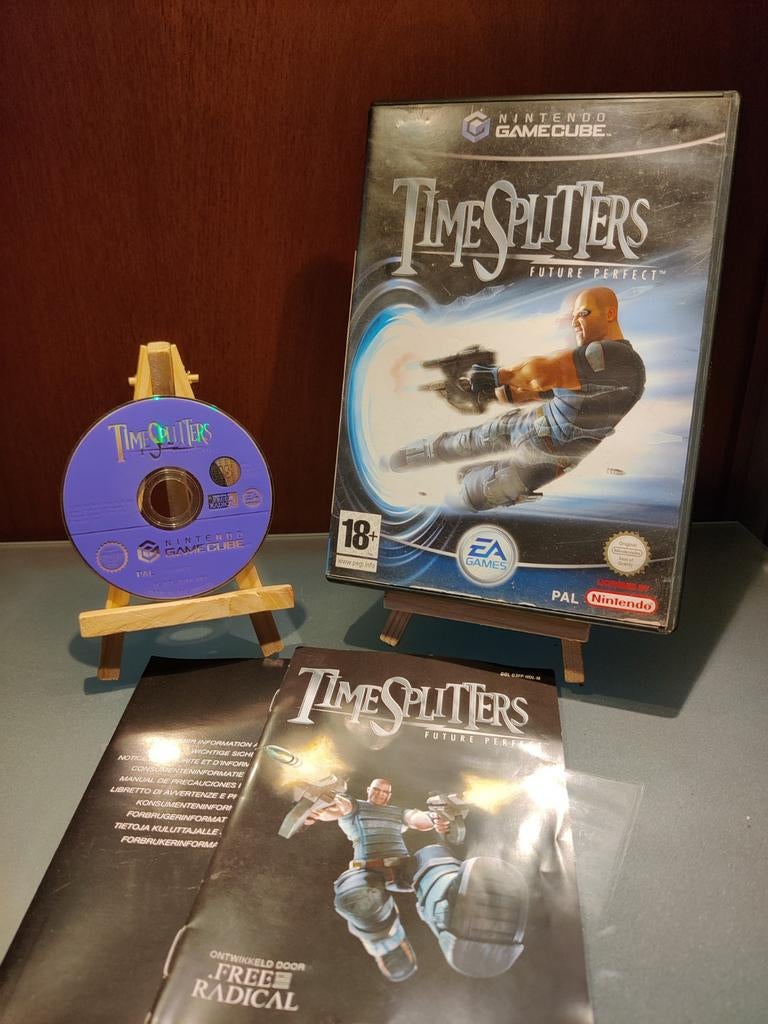 TimeSplitters: Future Perfect | GameCube, Spelcomputers en Games, Games | Nintendo GameCube, Zo goed als nieuw, Shooter, 1 speler