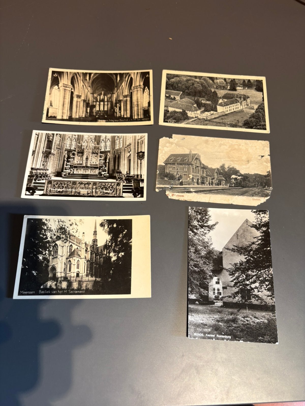 Oude ansichtkaarten Meerssen, Bunde, Rothem & Vaeshartelt, Verzenden, Limburg