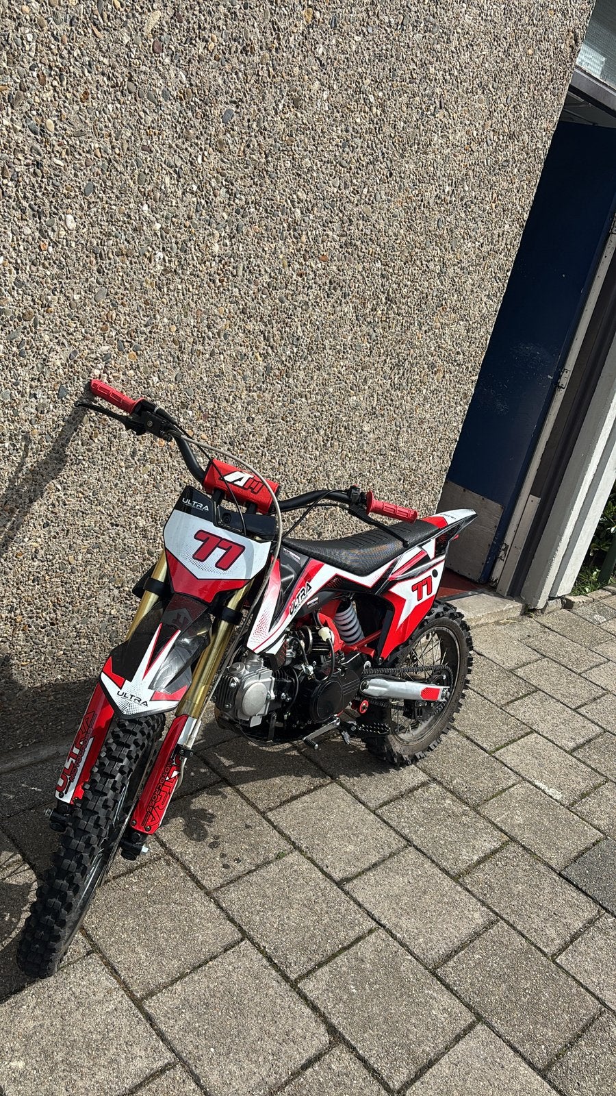 Crossmotor 125cc, Ophalen of Verzenden, Zo goed als nieuw, Yamaha