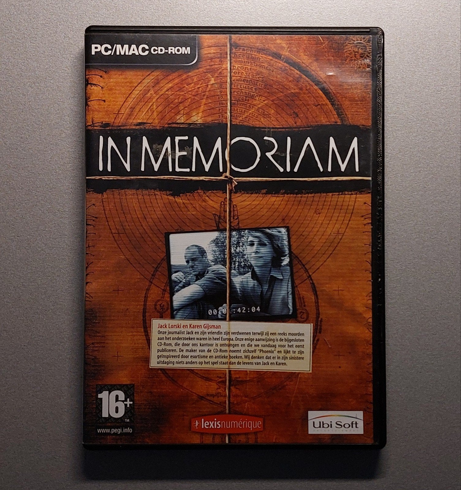 In Memoriam PC/MAC CD-ROM - Mysterieus Avontuur, Ophalen of Verzenden