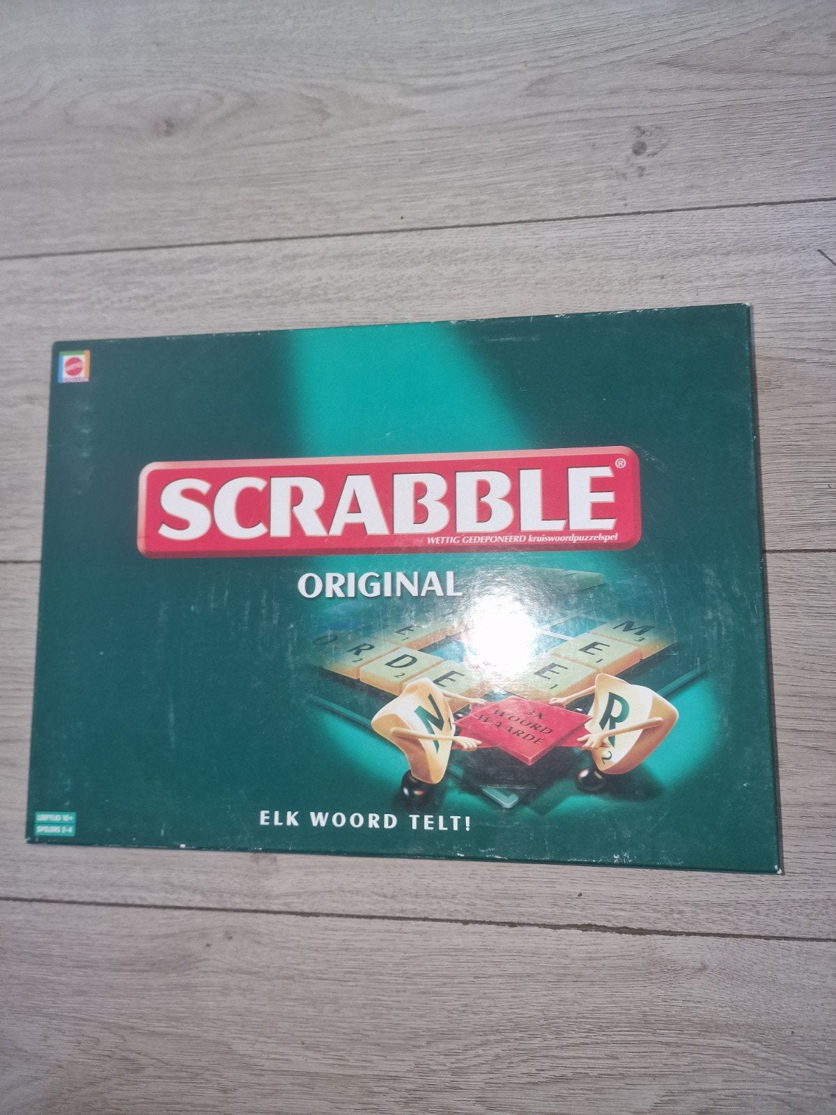 Scrabble Original - Zo goed als nieuw en compleet, Ophalen of Verzenden, Zo goed als nieuw