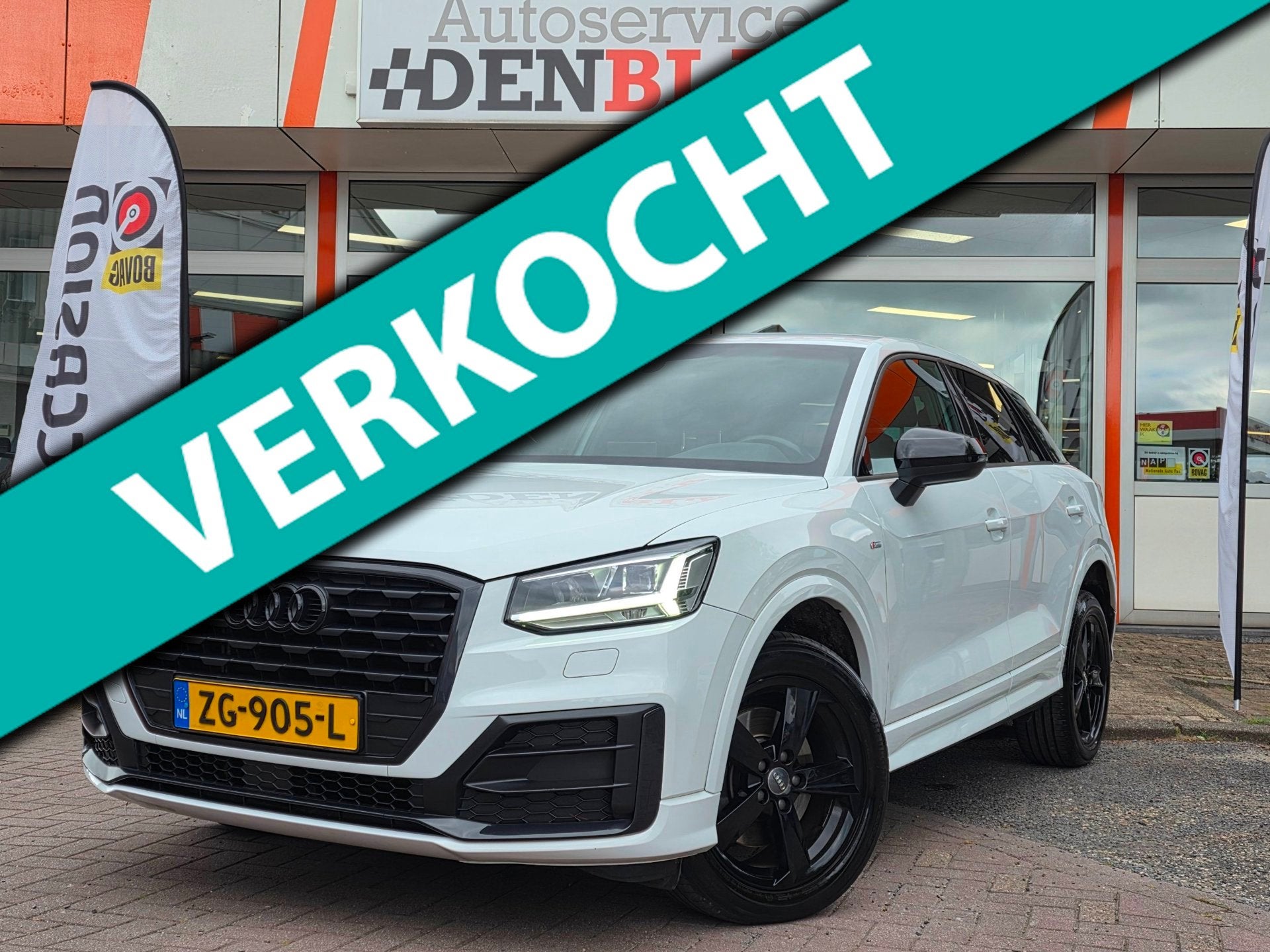 Audi Q2 35 TFSI 150pk CoD Sport S Line Automaat BJ.2019 / Na, Auto's, Dealer onderhouden, 4 cilinders, 150 pk, Bluetooth
