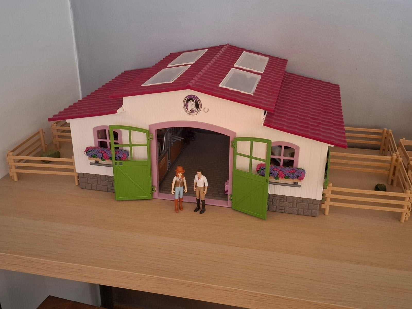 Schleich horse club manege, Ophalen