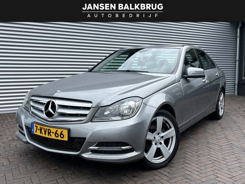 Mercedes-Benz C-Klasse 220 CDI BlueEFFICIENCY Edition Avantg, Auto's, Mercedes-Benz, Euro 5, Achterwielaandrijving, Zwart, 4 cilinders
