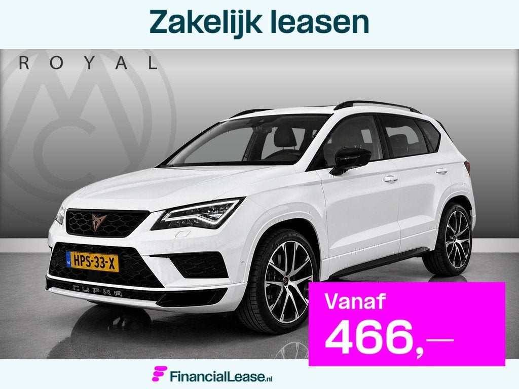 CUPRA Ateca 2.0 TSI 4DRIVE AUTOMAAT | PANORAMA DAK | 360 CAM, Auto's, Cupra, Bedrijf, Lease, Financial lease, Ateca, 360° camera