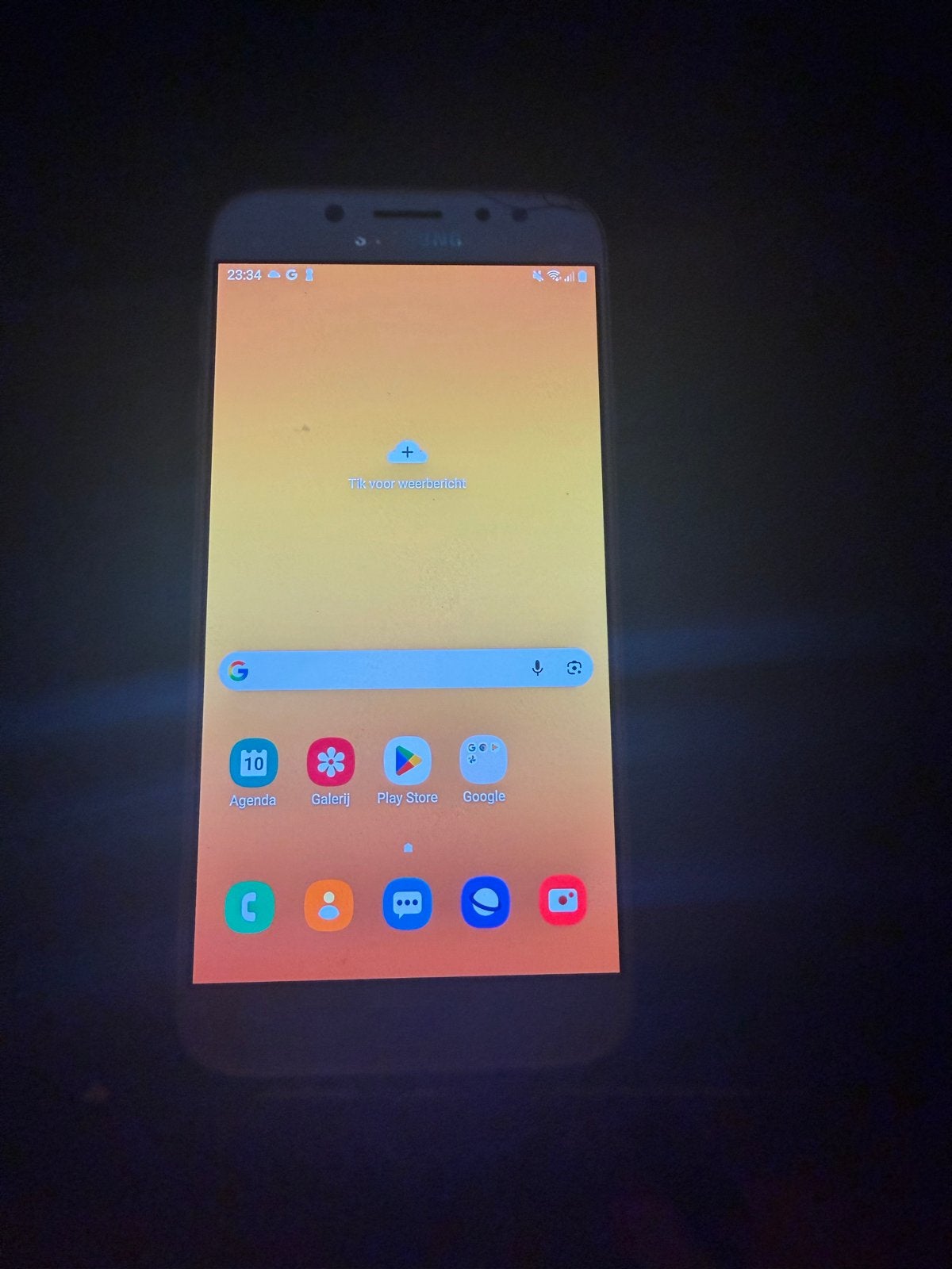 Samsung Galaxy J7 (2017) Goud - Gebruikt, Gebruikt, Overige modellen, Overige kleuren, Touchscreen