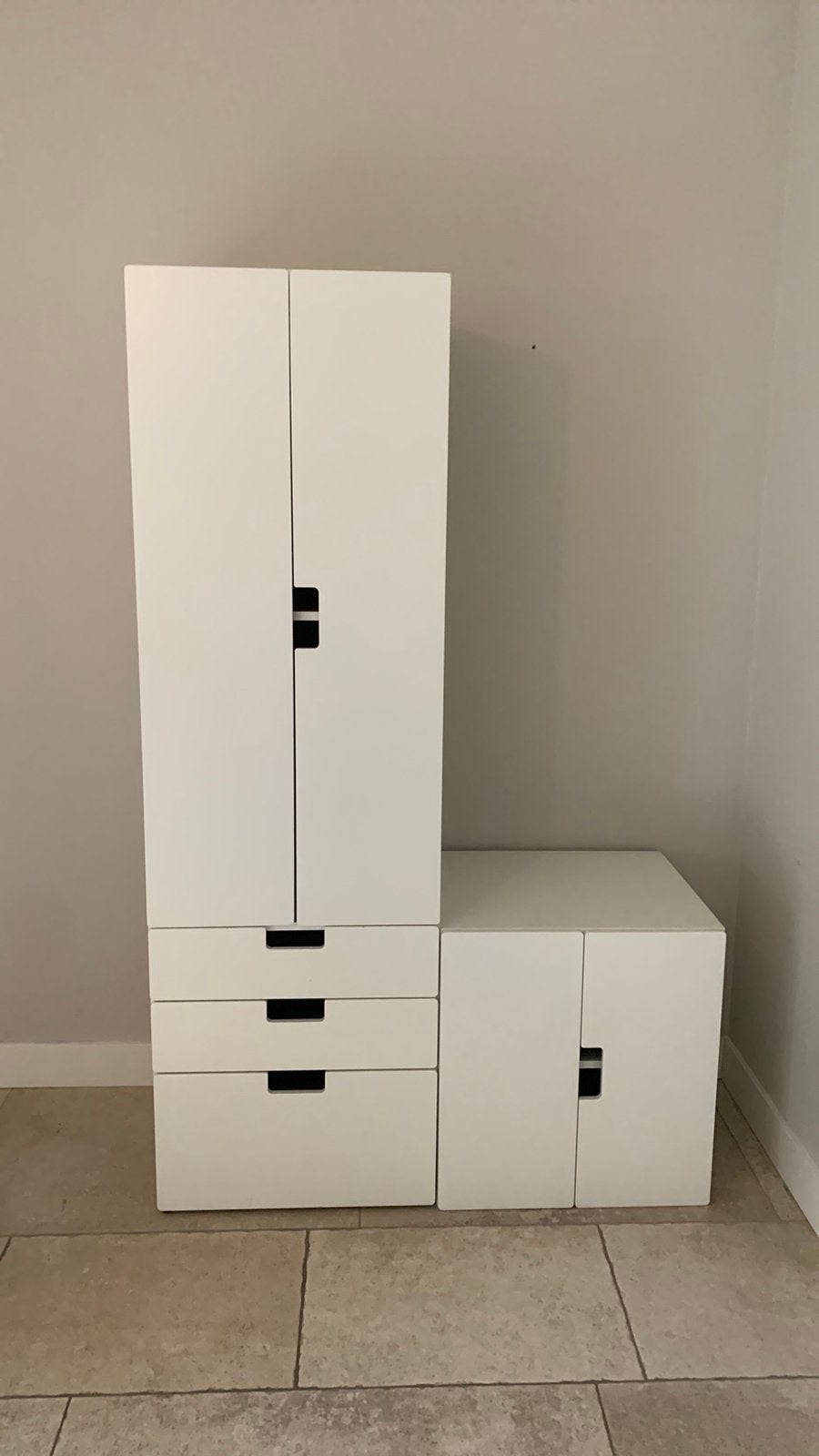 Witte ikea kast, Ophalen, Gebruikt
