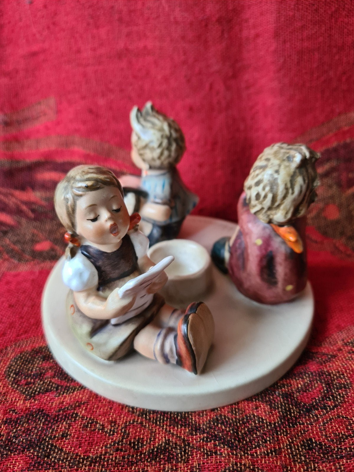 Oude Hummel Goebel kaarsenstandaard uit 1968 nummer 388, Antiek en Kunst, Antiek | Keramiek en Aardewerk, Ophalen of Verzenden