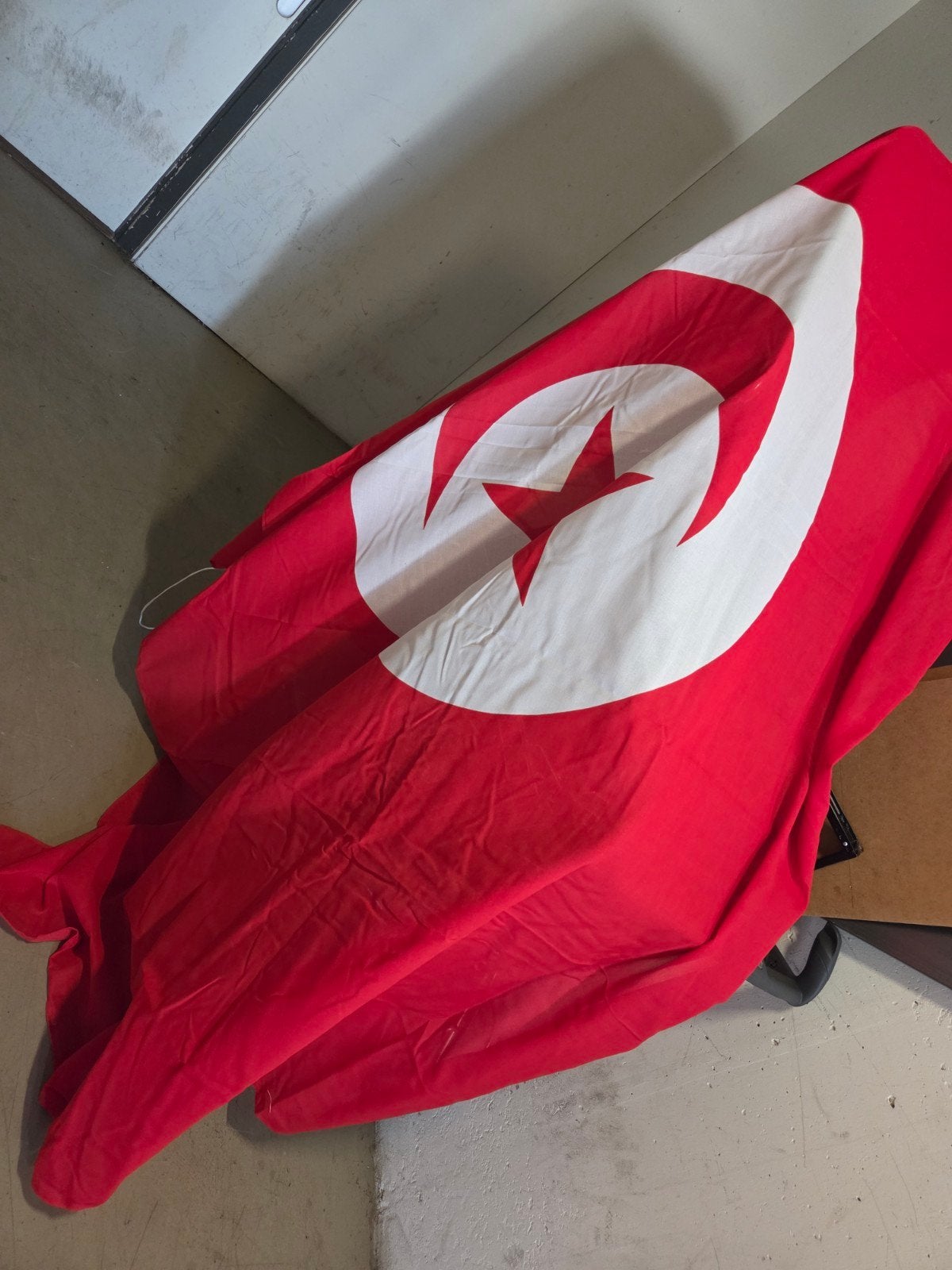 Vlag tunesie, Ophalen of Verzenden, Nieuw