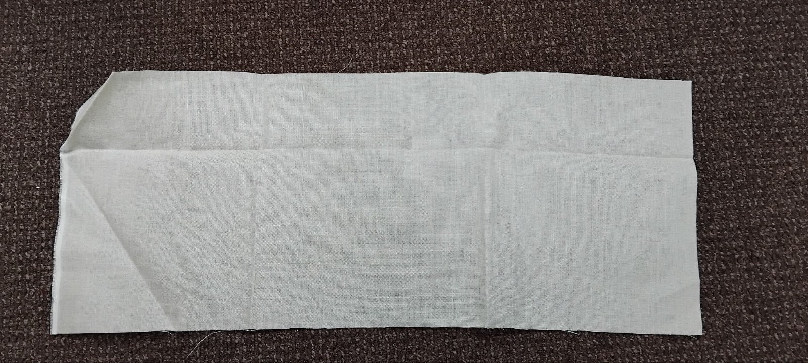 Mooi stukje borduur kaaslinnen, Ophalen of Verzenden, Nieuw, Handborduren, Onderdeel of Toebehoren