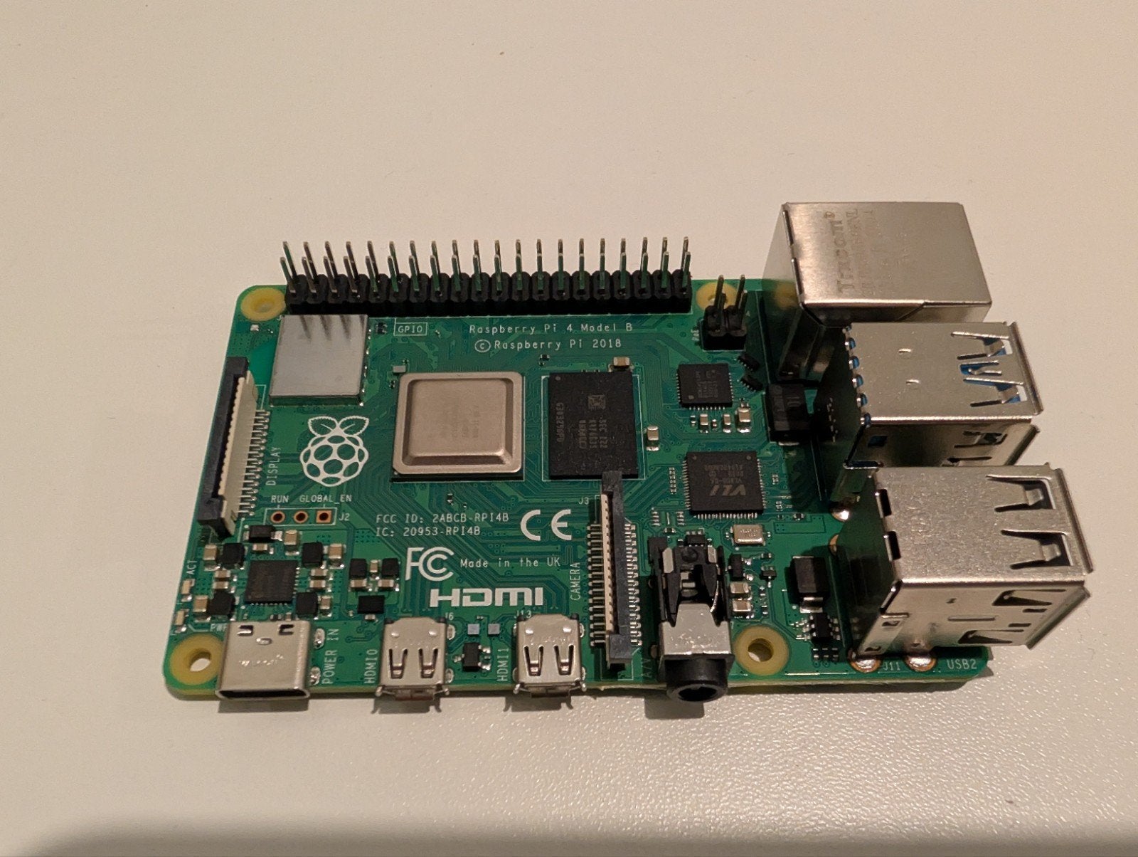 Raspberry Pi 4 Model B 2GB RAM, Hobby en Vrije tijd, Ophalen of Verzenden, Gebruikt