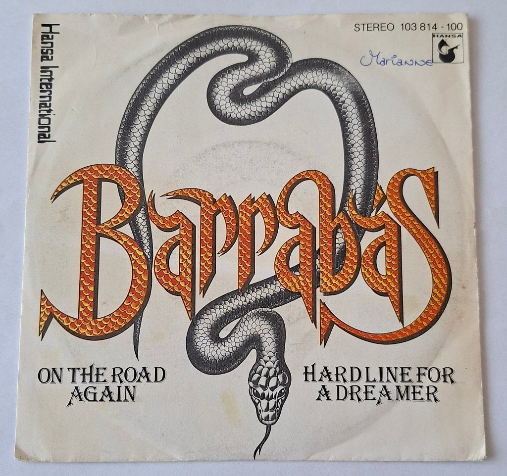Barrabas - On the road again, Cd's en Dvd's, Vinyl Singles, Gebruikt, Pop, Ophalen of Verzenden