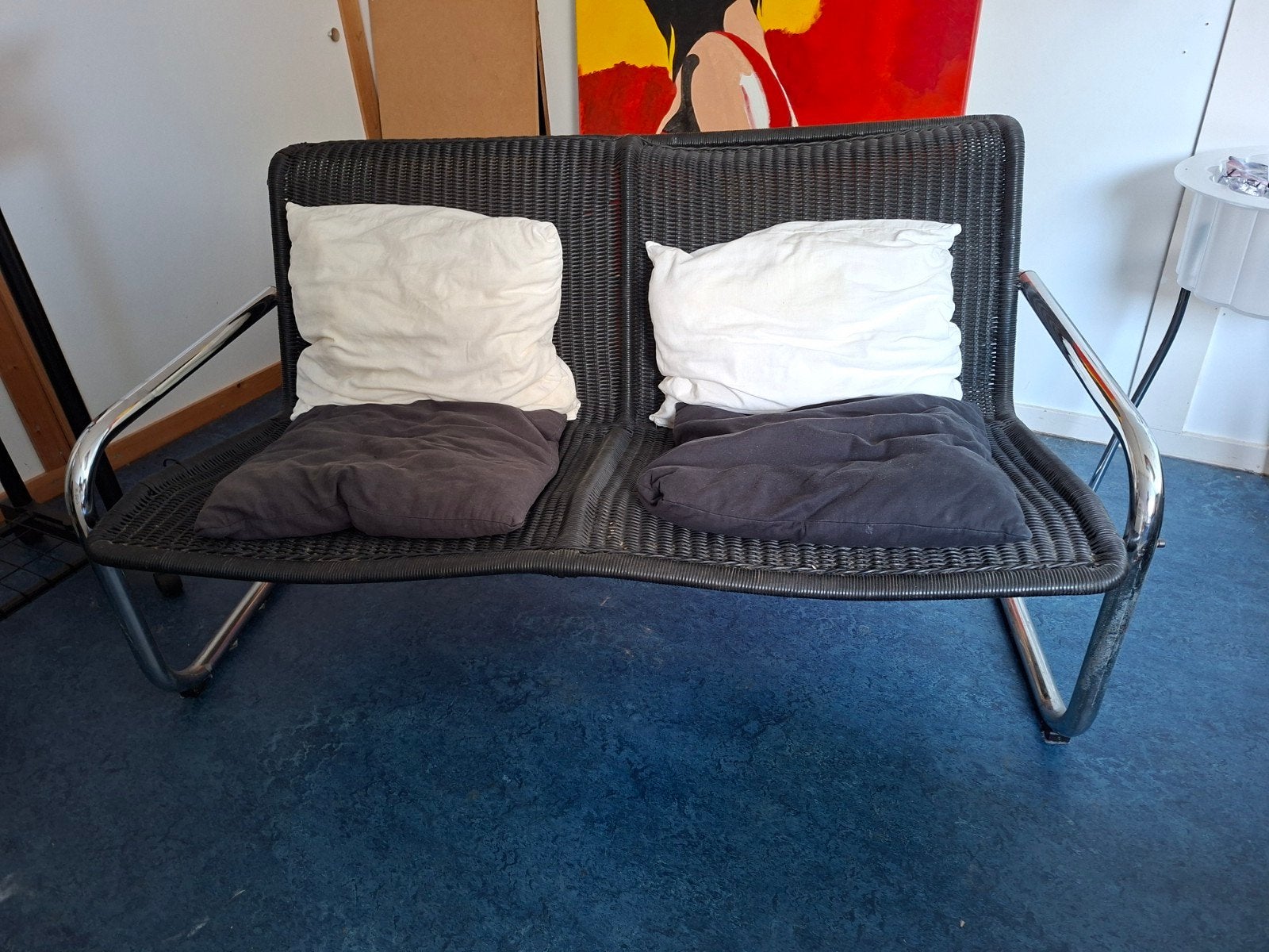 vintage bankje, Antiek en Kunst, Ophalen