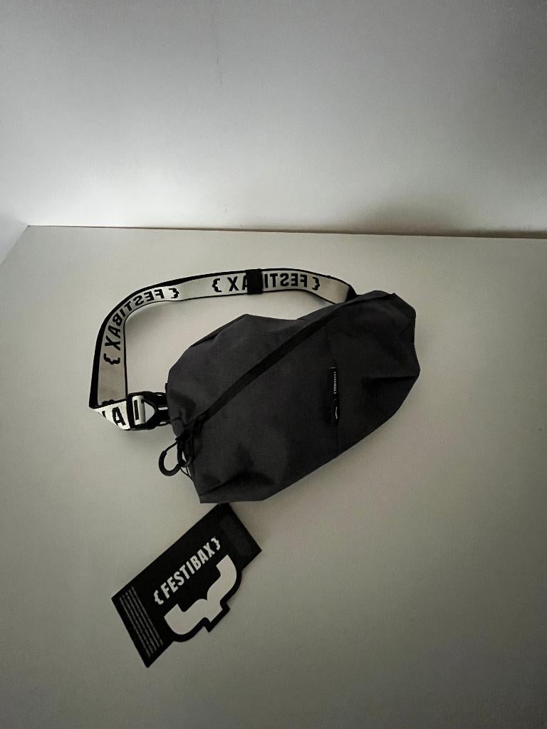 Festibax - Festivaltas - Schoudertas - Heuptas, Minder dan 40 cm, Grijs, Nieuw, Minder dan 35 cm