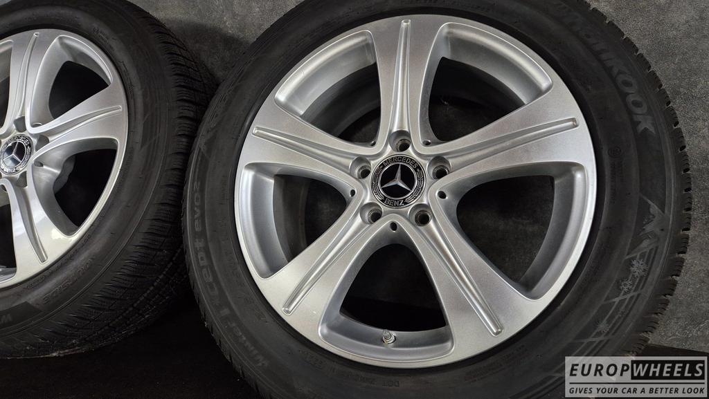 17 inch Origineel Mercedes E klasse W213 W221 Winterbanden, Gebruikt, -, -, Banden en Velgen