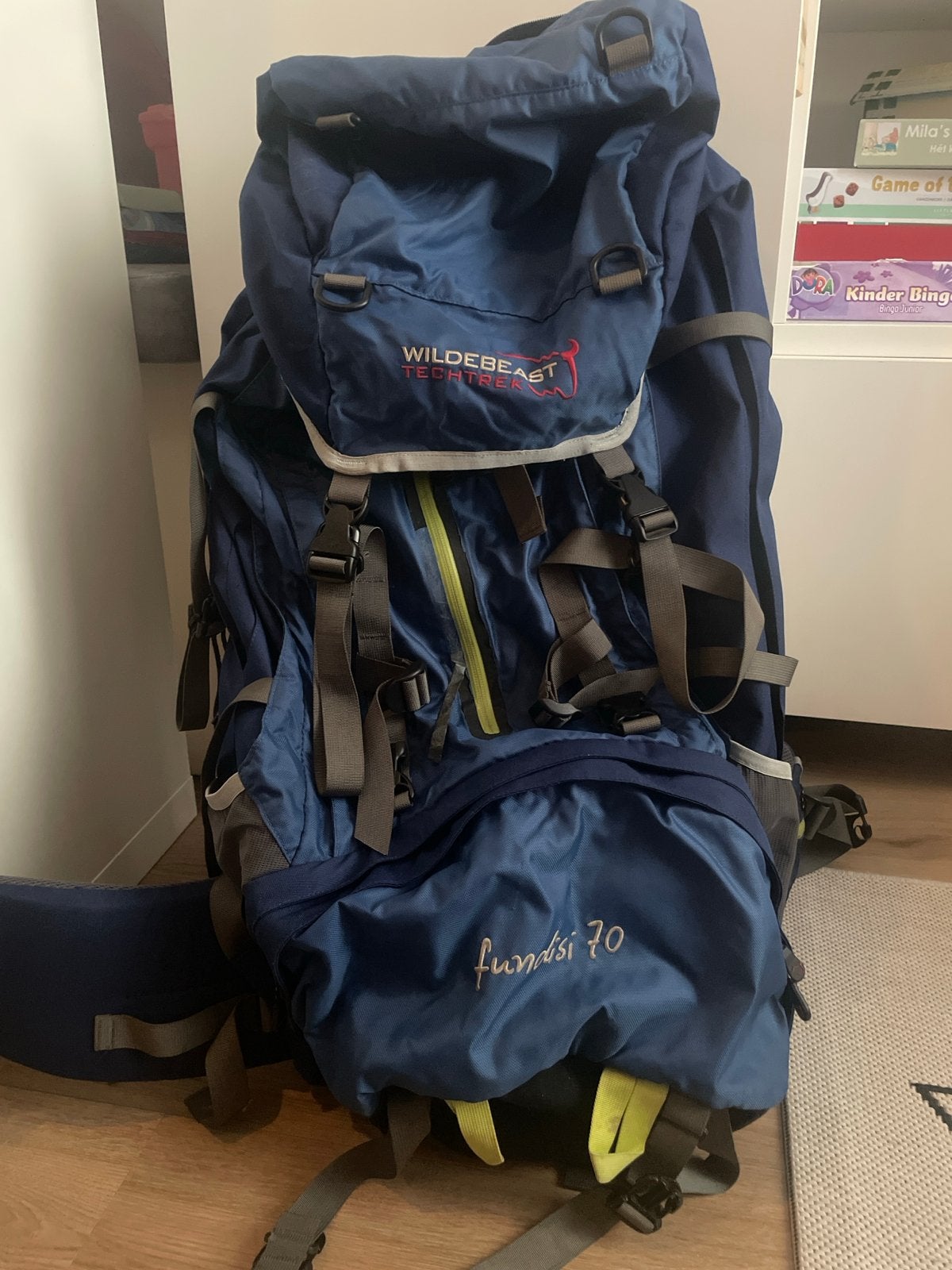 Wildebeast backpack Techtrek Fundisi 70L, Ophalen, Gebruikt, Rugzak