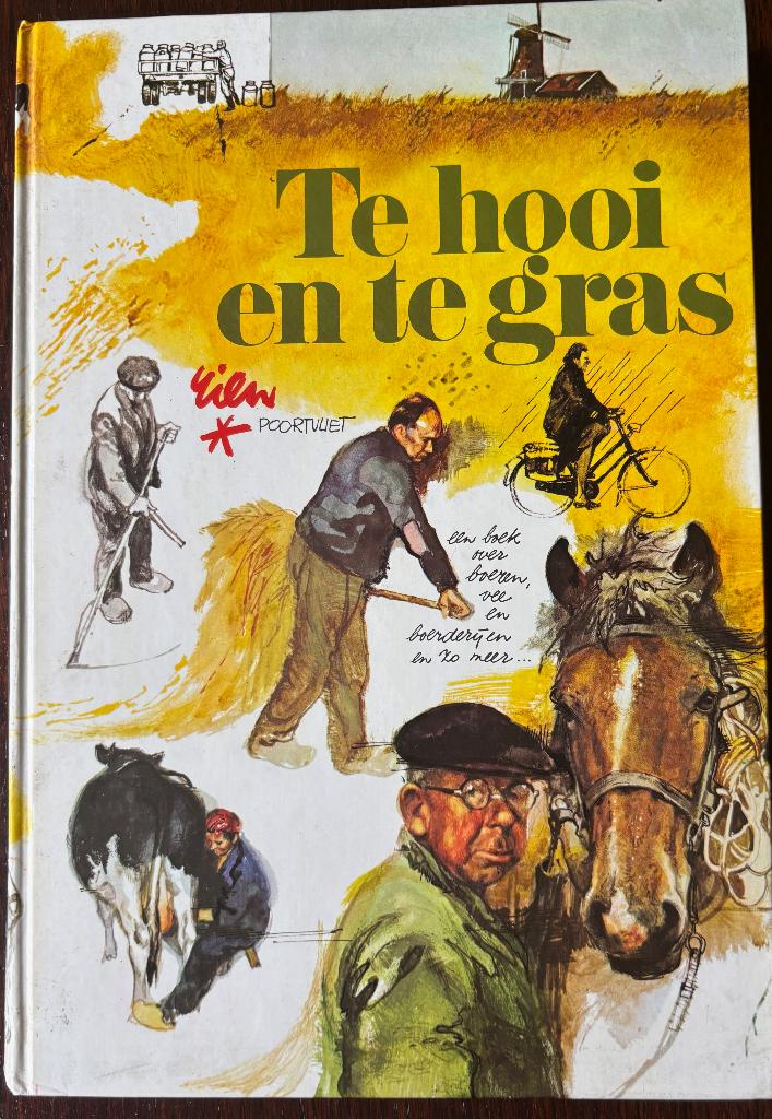 TE HOOI EN TE GRAS.  Rien Poortvliet., Boeken, Ophalen of Verzenden, Zo goed als nieuw, Natuur algemeen