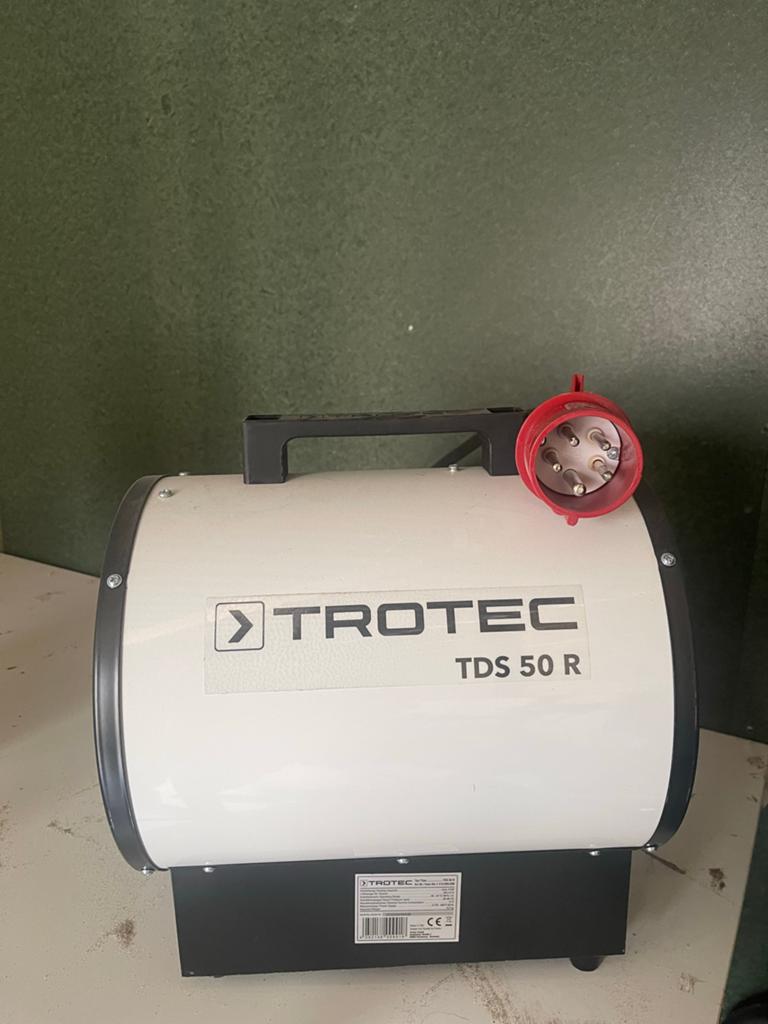 Trotec TDS 50 R Elektrische Kachel - Krachtige Verwarming, 30 tot 80 cm, Gebruikt, Kachel, Minder dan 60 cm