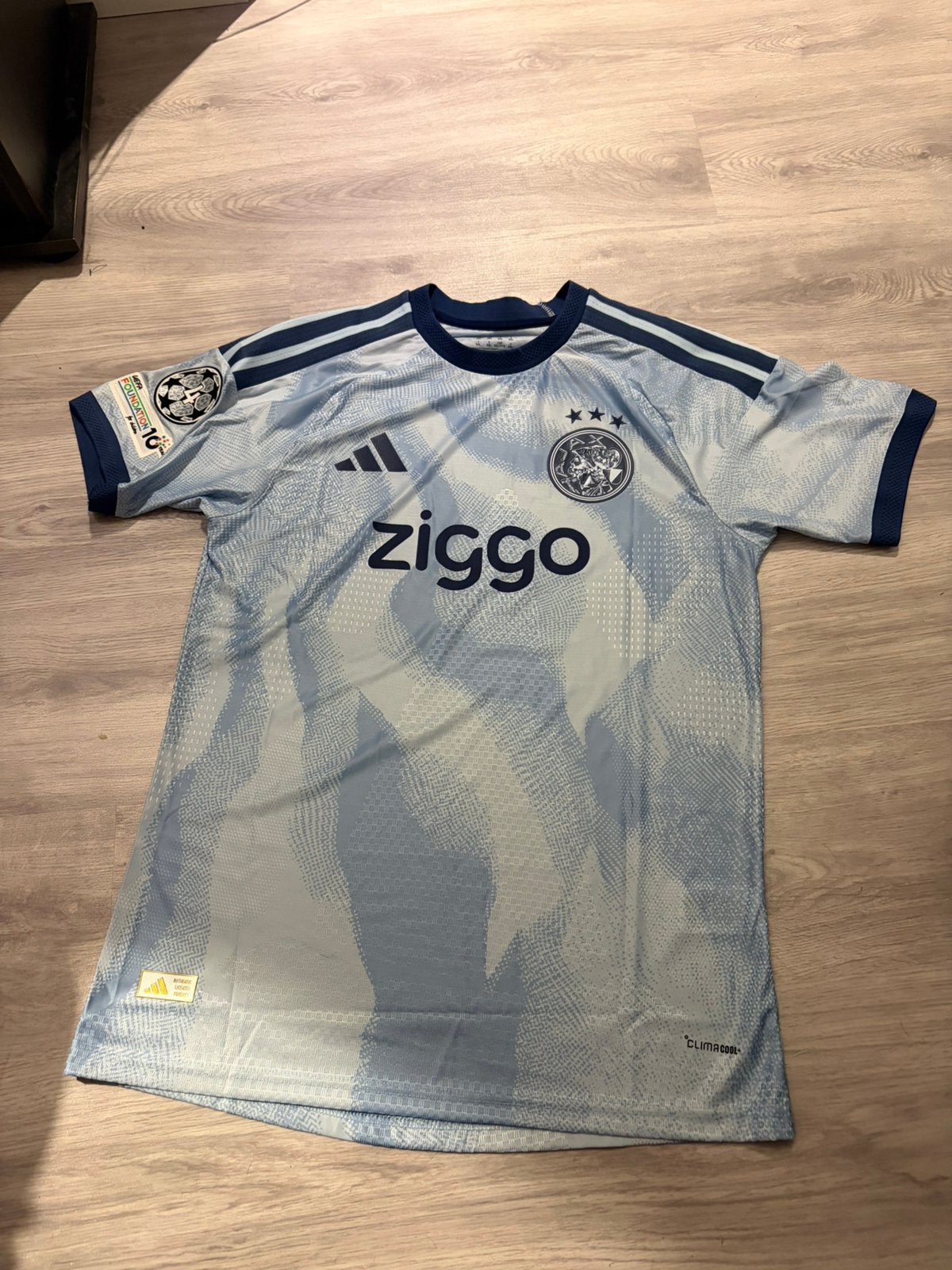 AJAX UIT SHIRT 26/27 *GLOEDNIEUW*  maat L, Ophalen of Verzenden, Zo goed als nieuw, Shirt