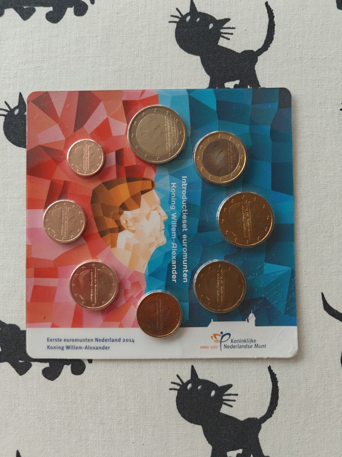 Euromunten Nederland 2014 Koning Willem-Alexan, Postzegels en Munten, Munten | Nederland, Ophalen, Koningin Beatrix, Euro's, Setje