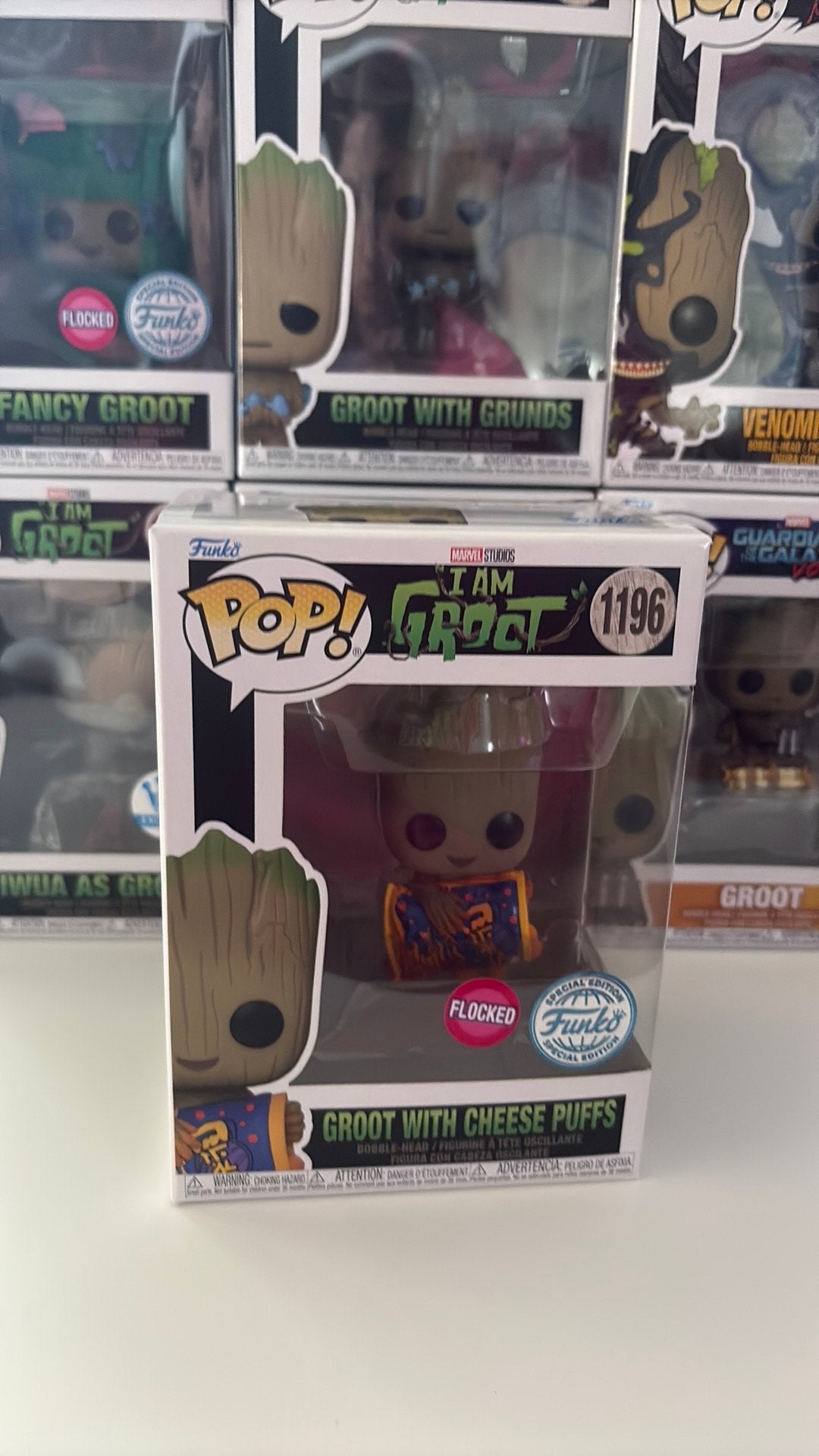 Groot with cheese puffs 1196 Flocked special edition, Ophalen of Verzenden, Zo goed als nieuw
