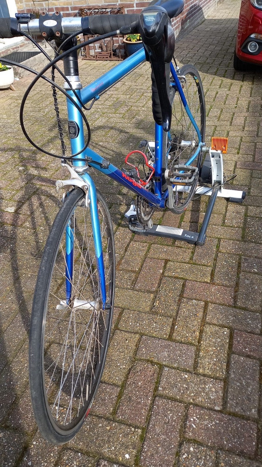 Leuke racefiets, ideaal voor beginners of als trainingsfiets, Gebruikt, Heren, Aluminium, Meer dan 20 versnellingen