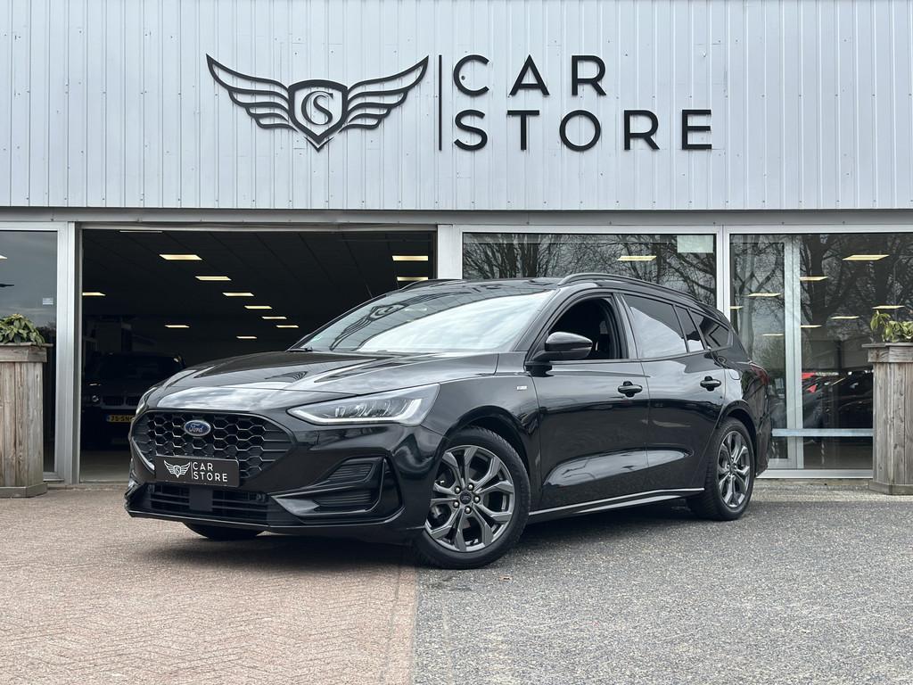 Ford FOCUS Wagon 1.0 EcoBoost Hybrid ST Line Style |SUUR+ST, Gebruikt, Euro 6, Zwart, Handgeschakeld