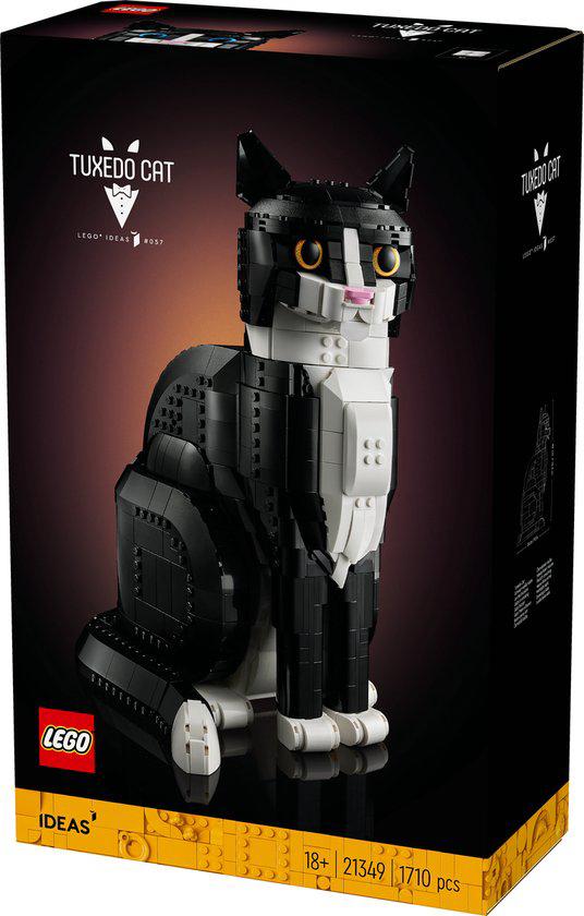 Lego 21349 tuxedo cat zwart witte kat NIEUW ONGEOPEND, Ophalen of Verzenden, Nieuw