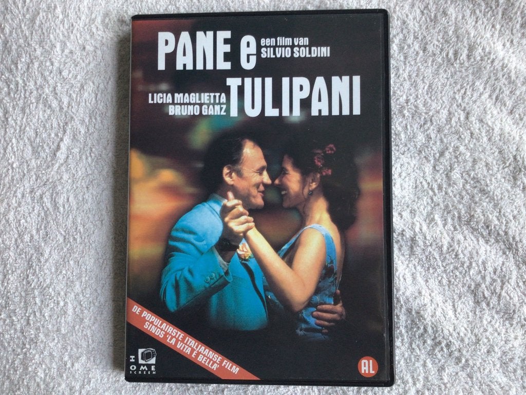 DVD Pane e tulipani (regie Silvio Soldini) met Bruno Ganz, Alle leeftijden, Frans, Komedie, Zo goed als nieuw