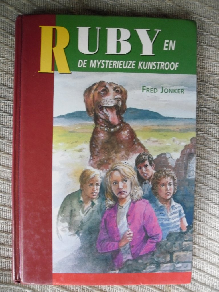 Ruby en de mysterieuze kunstroof Fred Jonker, Ophalen, Zo goed als nieuw, Fred Jonker, Fictie
