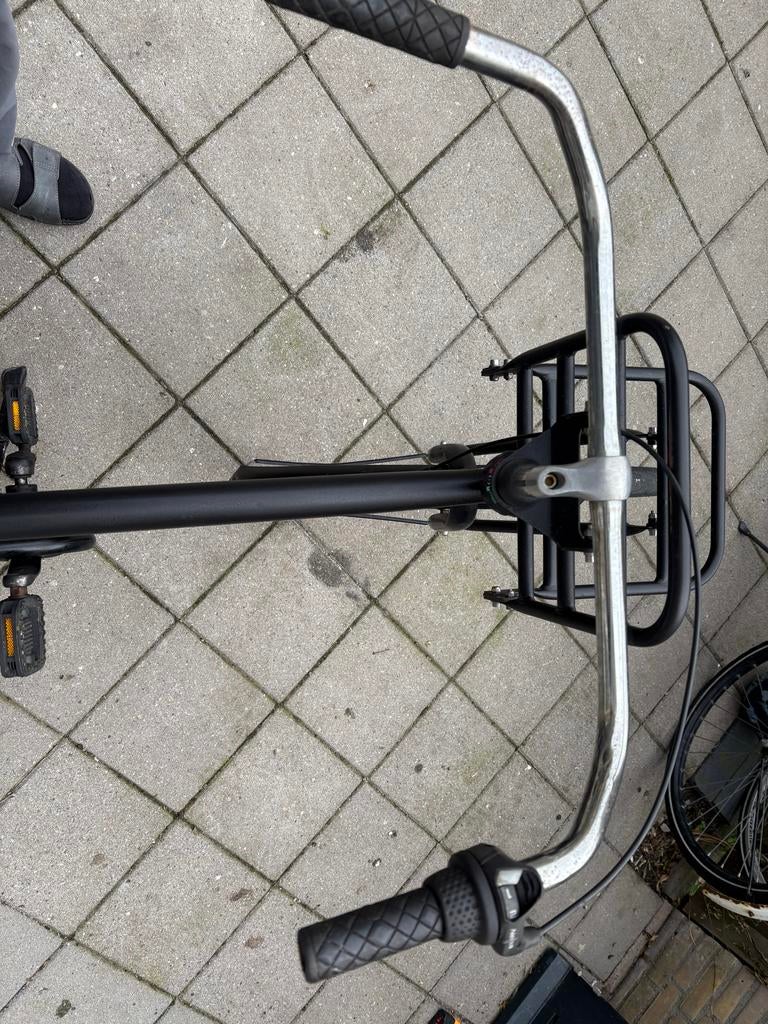 Rivel Fites 28 inch transportfiets - Zwart, Fietsen en Brommers, Fietsen | Heren | Herenfietsen, Gebruikt, Overige merken, 49 tot 53 cm