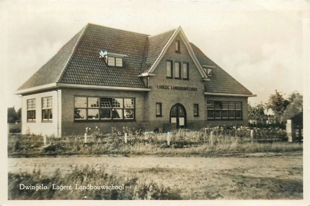 701-287-013 Dwingeloo Lagere Landbouwschool, Verzenden, Voor 1920, Drenthe