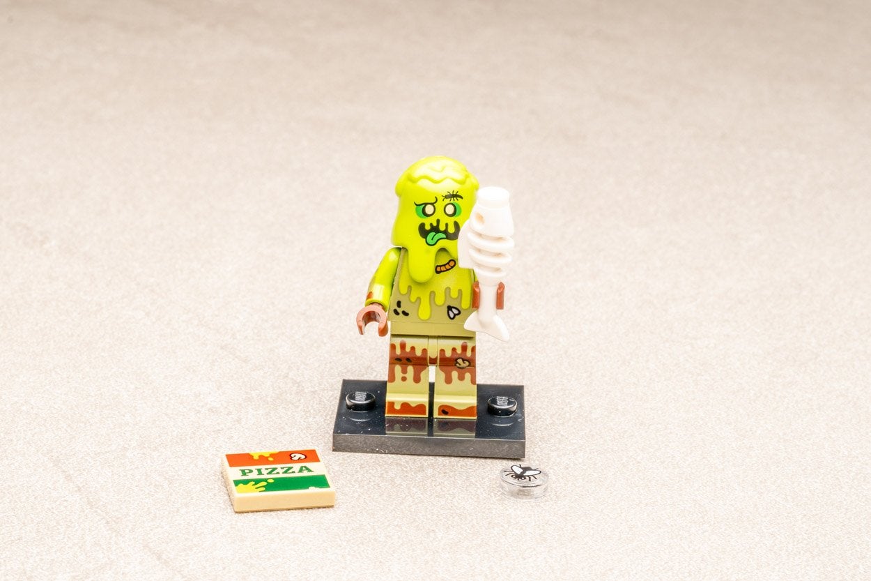 Lego minifigure serie 29 vuilnismonster, Kinderen en Baby's, Speelgoed | Duplo en Lego, Ophalen of Verzenden, Zo goed als nieuw