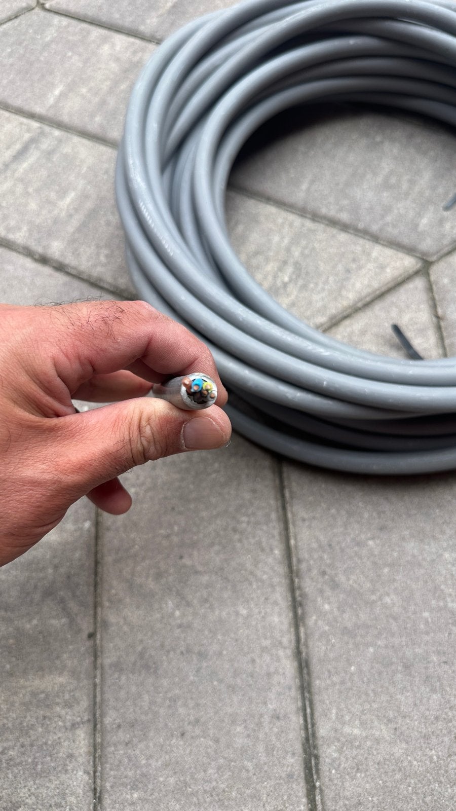 5x 2,5mm 15 meter Draka HULT Cca kabel, Ophalen, Nieuw, Draka, Kabel of Snoer