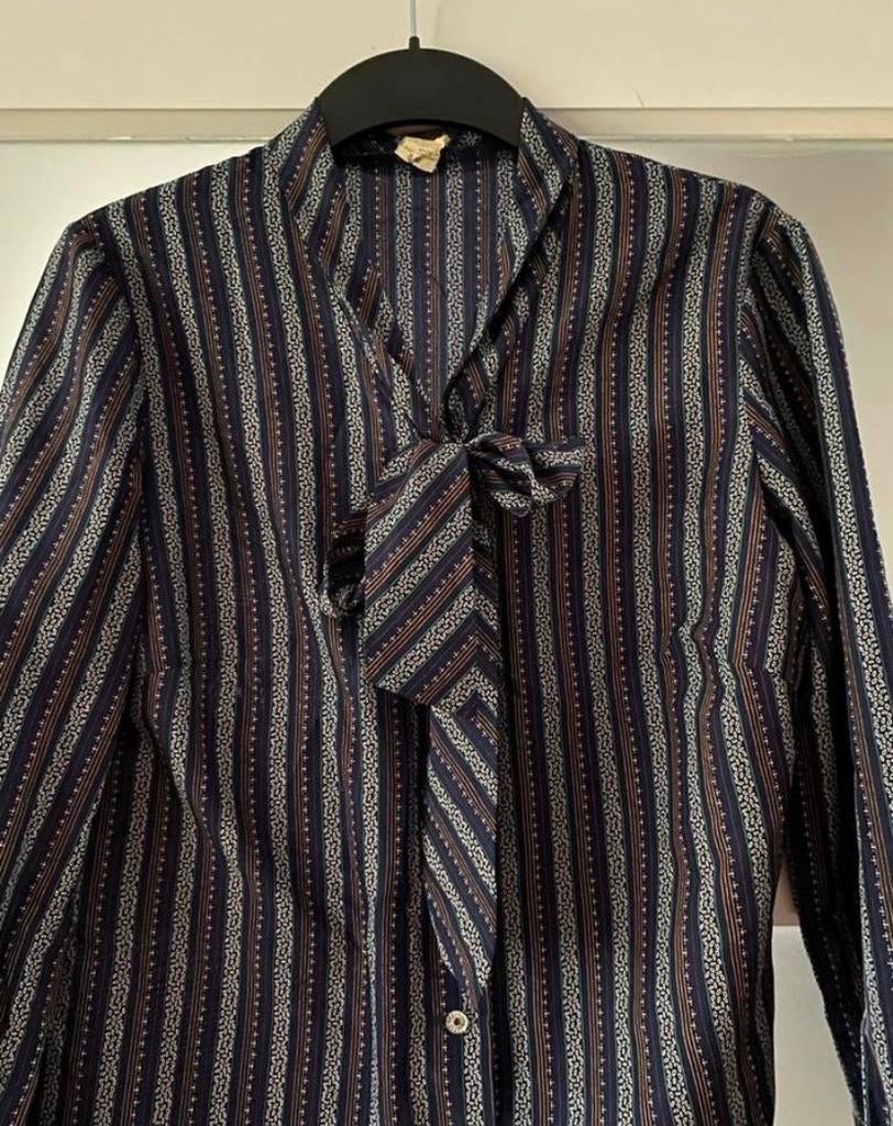 Vintage Ermiso Ky blouse jaren '70 - maat 40, Kleding | Dames, Blouses en Tunieken, Ophalen of Verzenden, Zo goed als nieuw, Maat 38/40 (M)