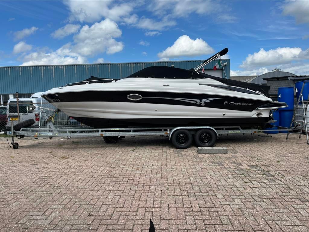 Crownline 260 Bowrider – Zeer nette staat – Incl. Trailer, Watersport en Boten, Speedboten, Ophalen, Gebruikt, Binnenboordmotor
