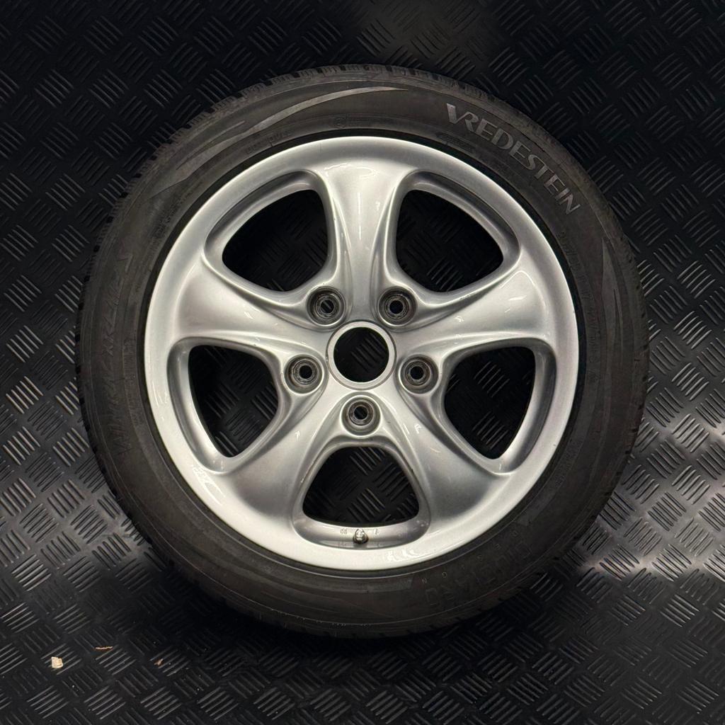 Porsche 996 velgenset + Vredestein banden, Ophalen, Gebruikt, Velg(en), 17 inch