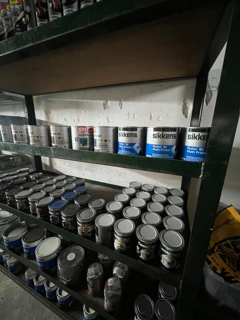 Verf lak Partij 150 stuks Sikkens sps rust-oleum zie foto’s, Ophalen, Nieuw