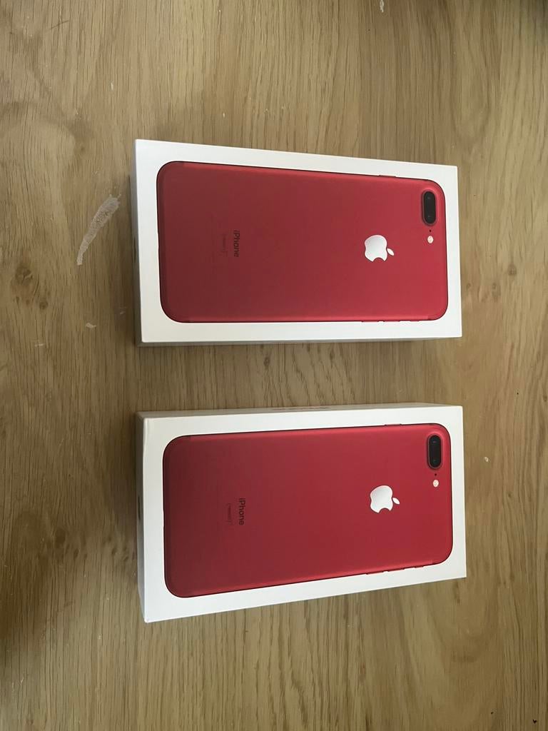 2 Lege iPhone 7 plus dozen, Ophalen of Verzenden, Gebruikt, IPhone 7 Plus, Frontje of Cover
