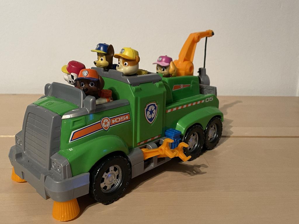 Paw Patrol - Rocky's ultimate rescue recycling truck, Ophalen of Verzenden, Gebruikt