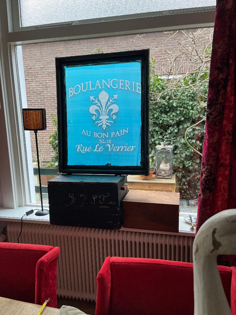brocante  bakkers uithangbord, Huis en Inrichting, Ophalen, Gebruikt