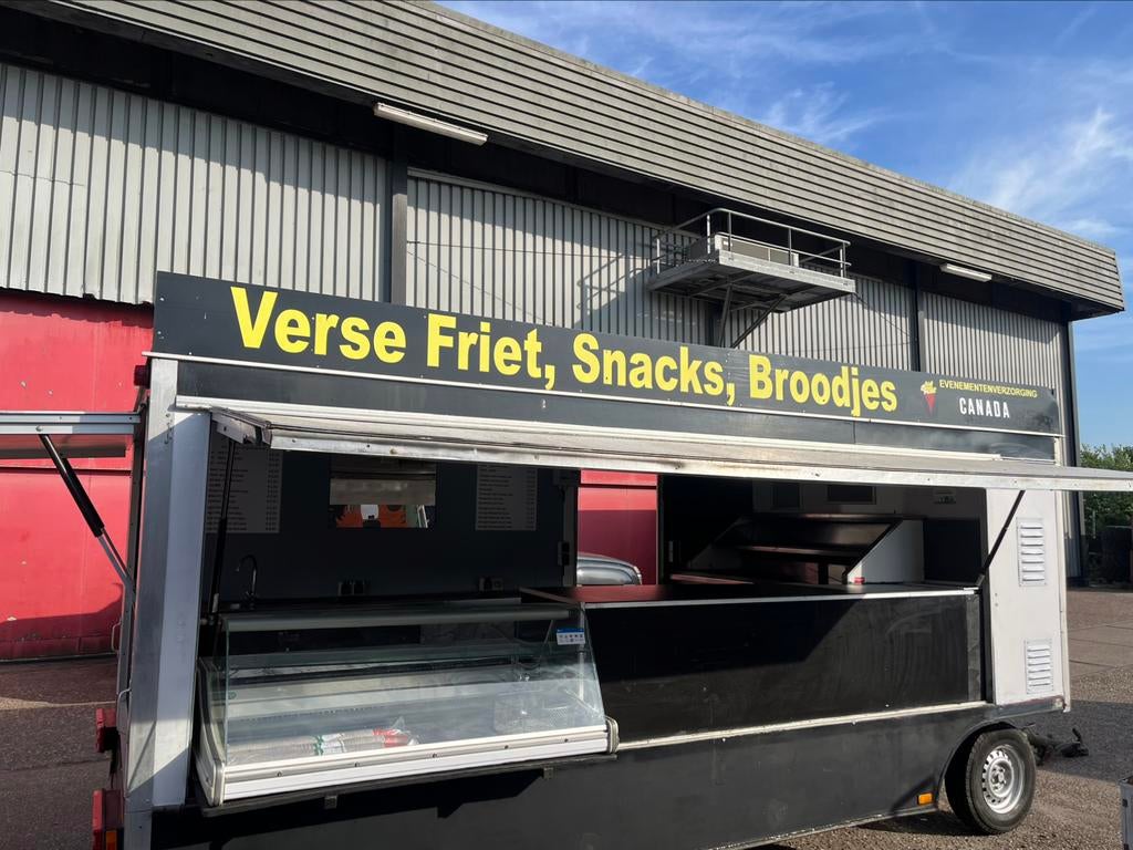 Snackwagen en koelwagen verhuur, Ophalen, Snacks