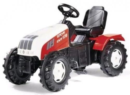 Traptractor met voorlader en hooiwagen, Kinderen en Baby's, Speelgoed | Buiten | Voertuigen en Loopfietsen, Ophalen of Verzenden