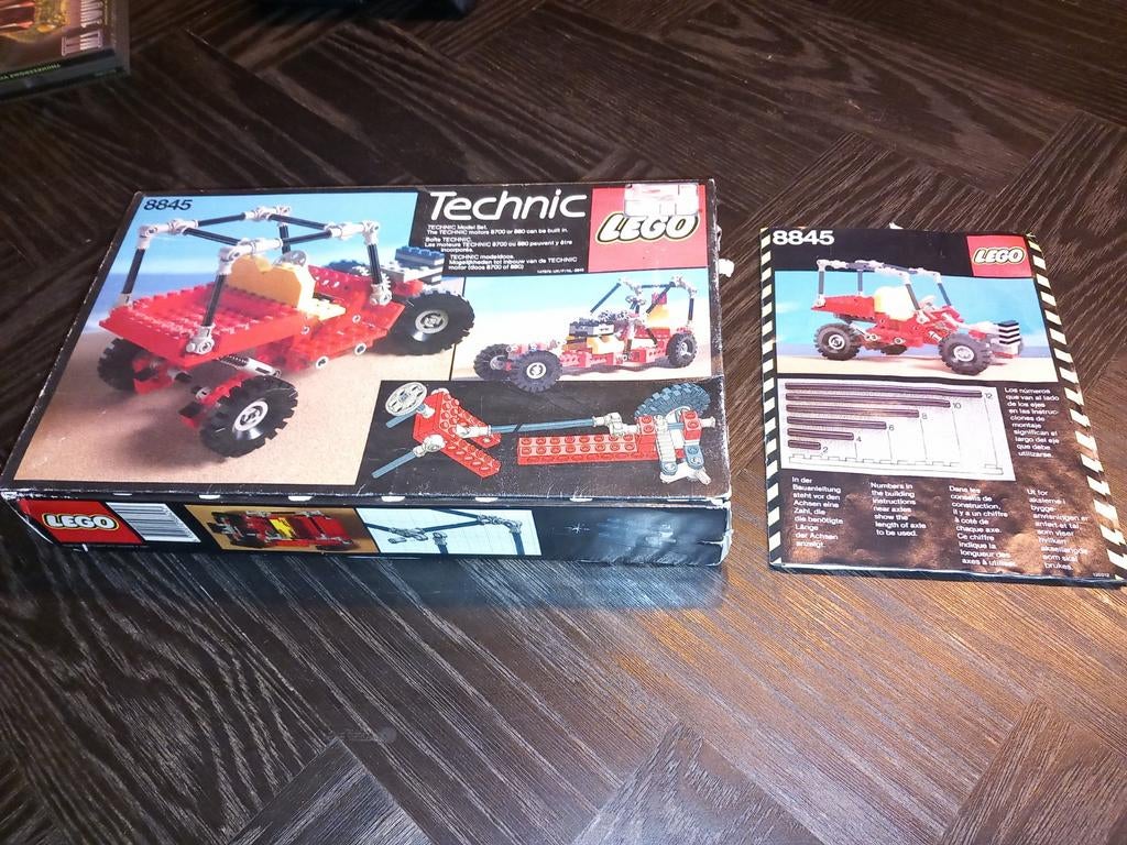 Vintage Lego Technic 8845, Kinderen en Baby's, Speelgoed | Duplo en Lego, Ophalen of Verzenden, Gebruikt, Complete set, Lego