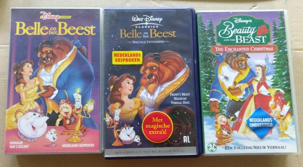 Belle en het Beest DVD VHS-Video CD - hoeft niet in 1 koop, Alle leeftijden, Overige typen, Overige soorten, Ophalen of Verzenden