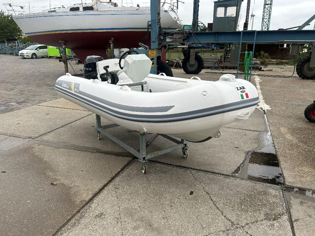 Nieuwe ZARmini 12DL RIB + Tohatsu 30PK – €. 4755,- korting, Watersport en Boten, Rubberboten, Aluminium, Italie, ZAR, Nieuw