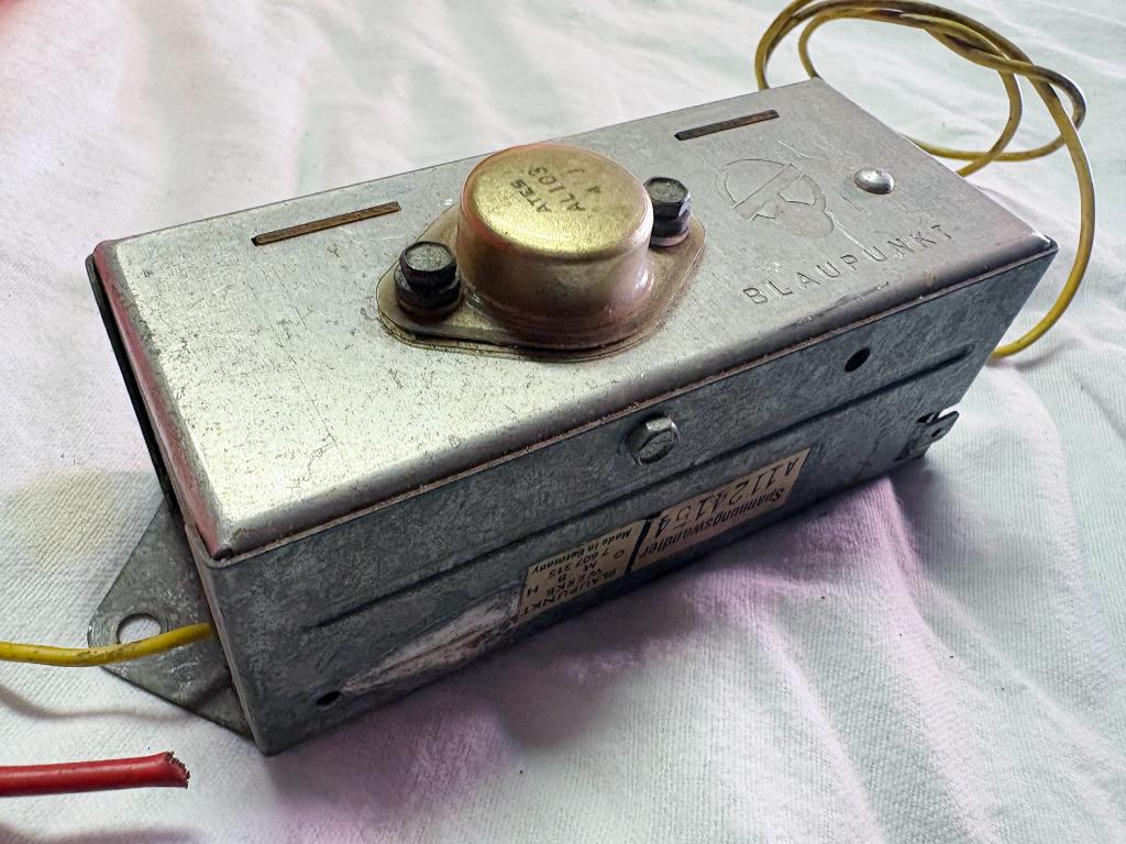 oldtimer Blaupunkt 6V - 12V spanning omvormer, Ophalen of Verzenden, Gebruikt