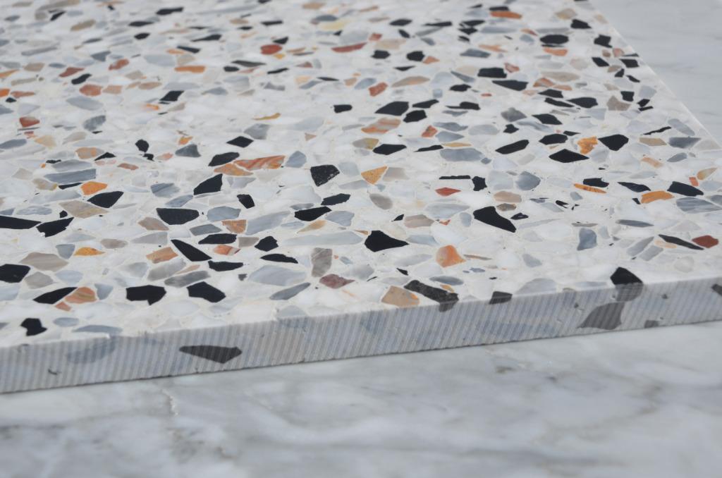 Terrazzo tegels Ecostone 40x40 cm Bielle granito badkamer, 40 tot 60 cm, Verzenden, Nieuw, 10 m² of meer