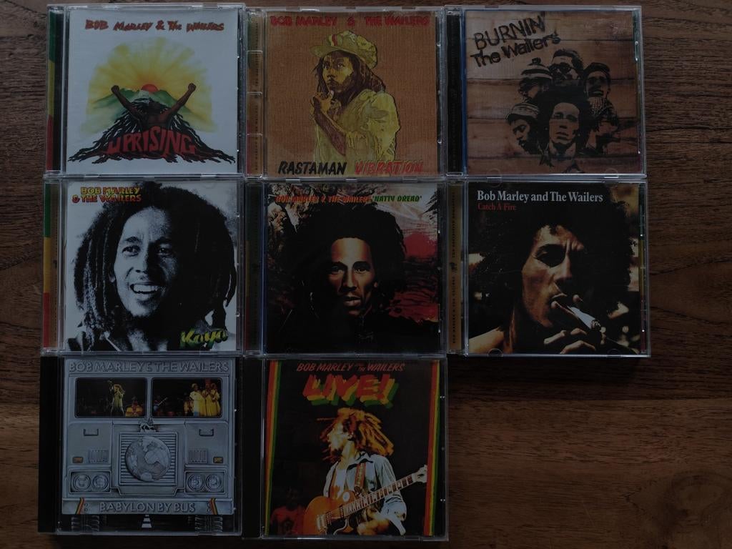Bob Marley (8 albums - CD), Ophalen of Verzenden, Zo goed als nieuw