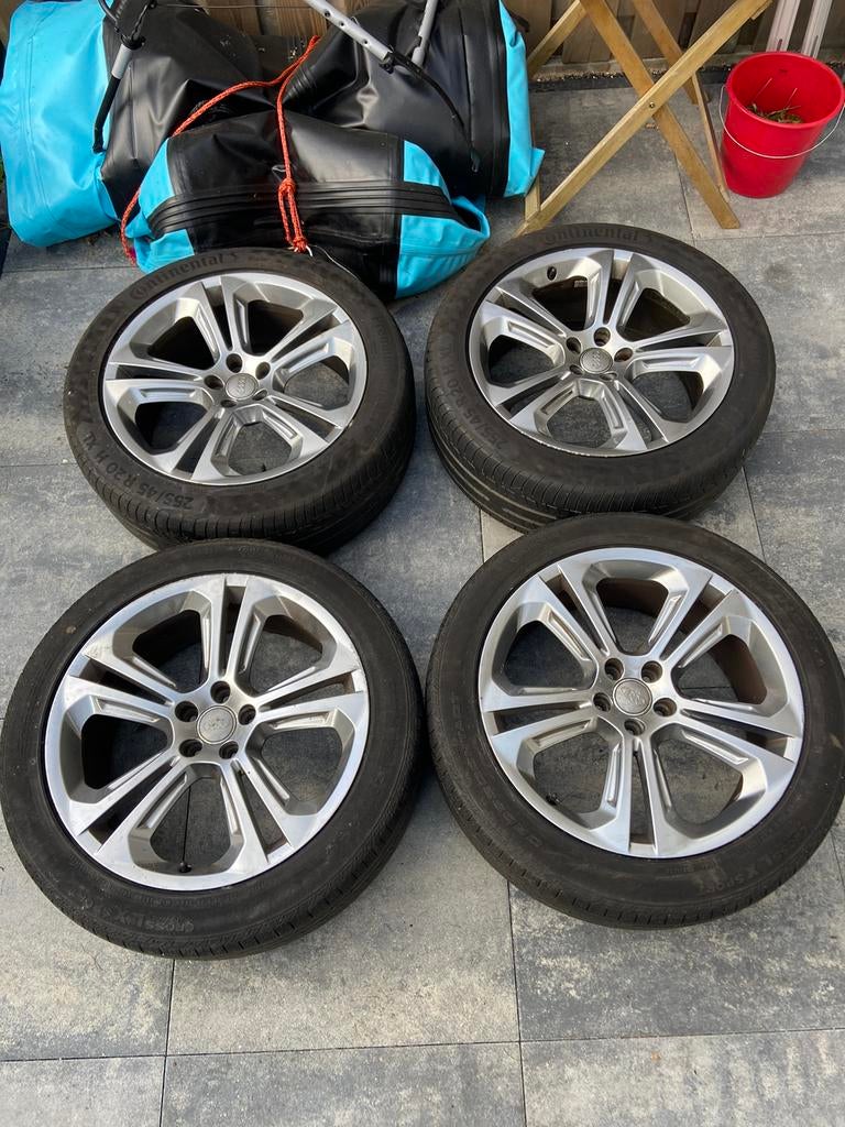 20” inch originele Audi Q5 velgen, Ophalen, 255 mm, 20 inch, Zomerbanden
